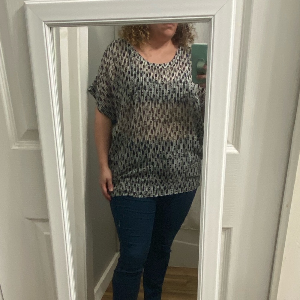 J. Jill sheer top
